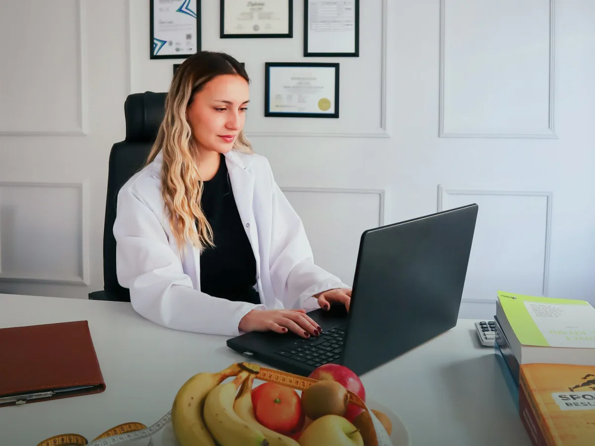 Atendimento online de nutrição por vídeo